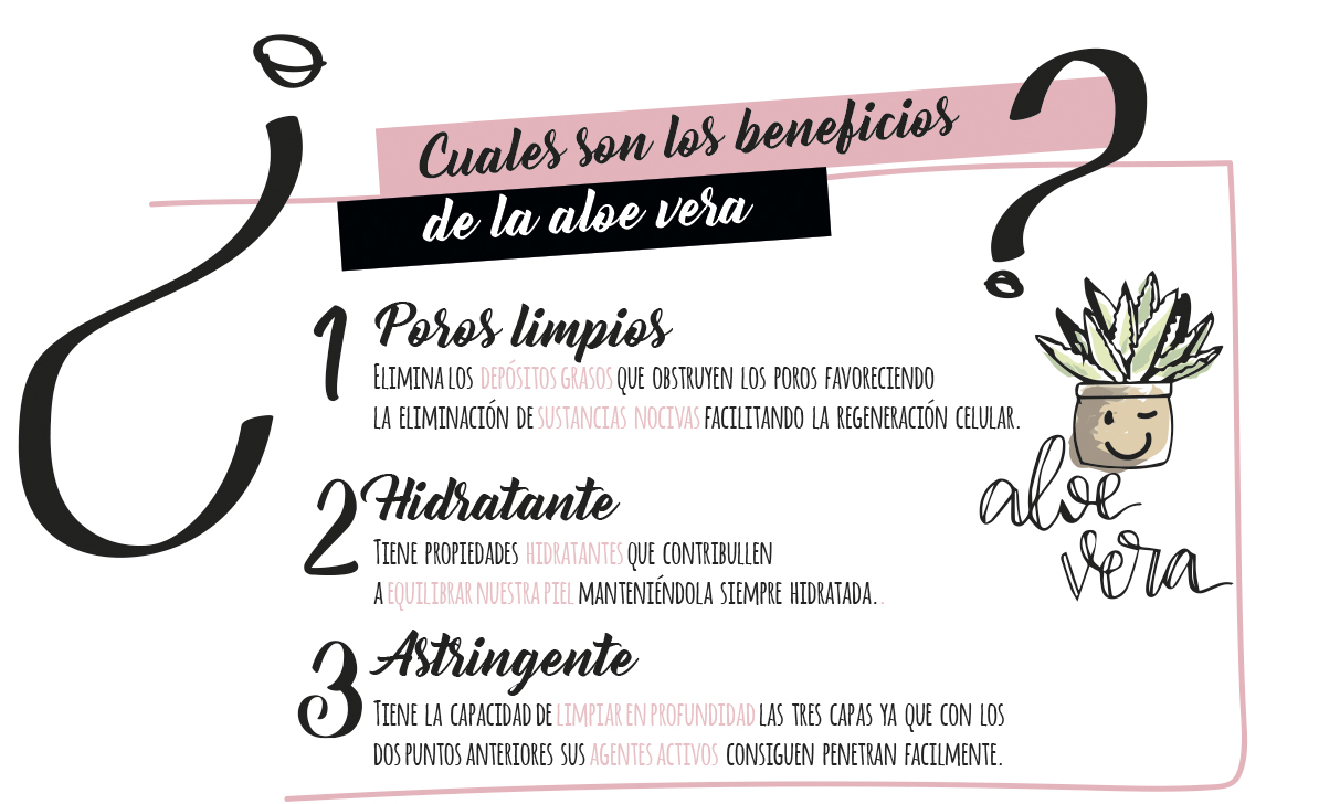 Propiedades de el aloe vera para la piel