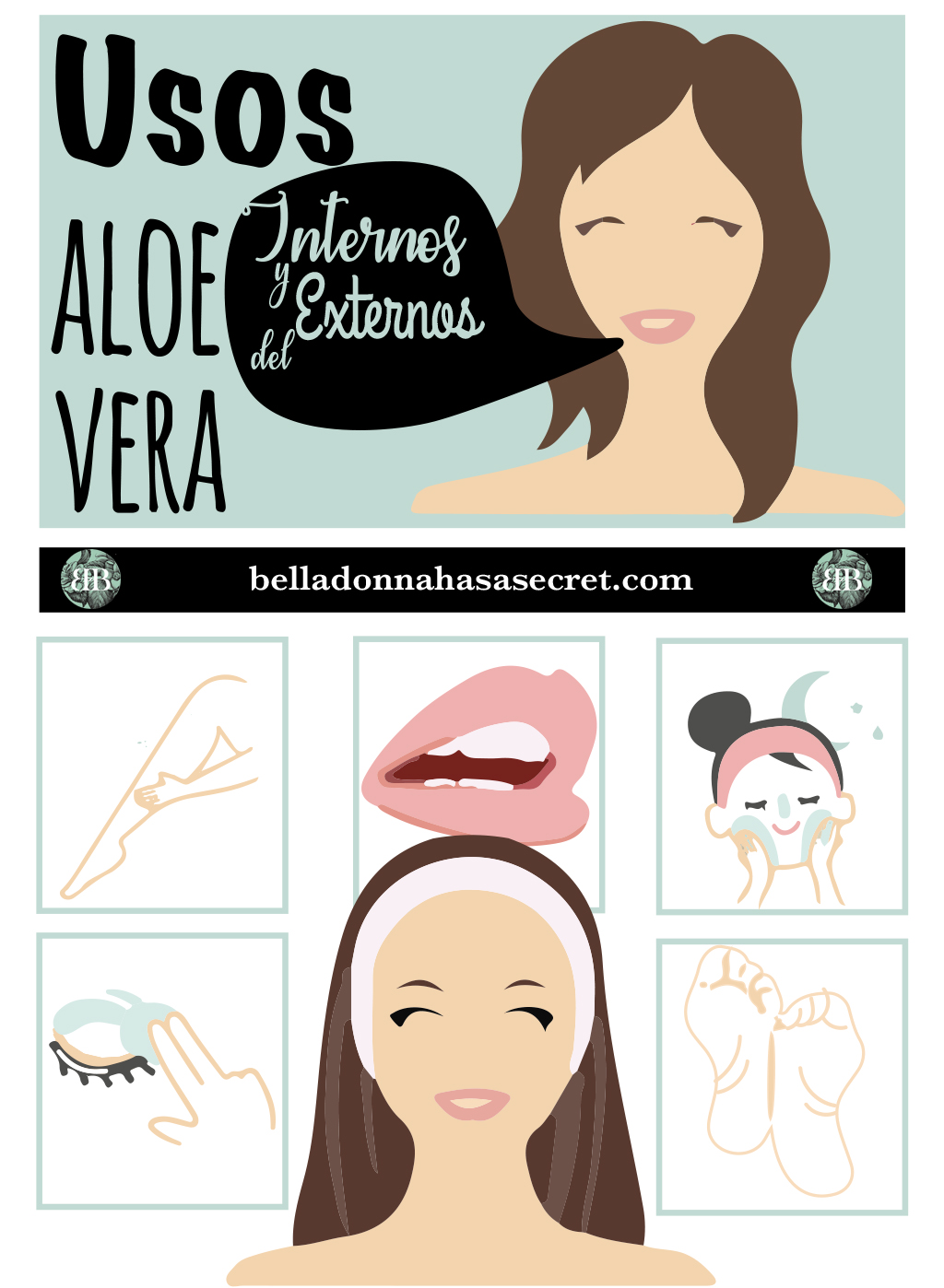 Uso externo e interno del aloe vera Uso interno y externo del aloe vera